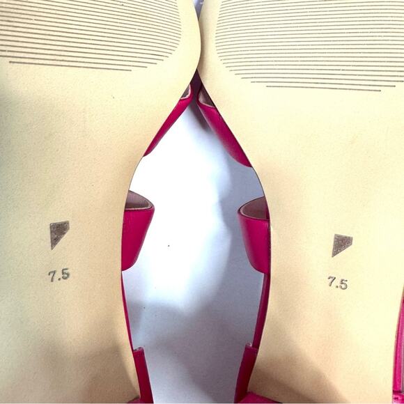 Shoes of Prey Pink Strappy Sandals Ankle Strap 2 inch Block Heels Size 7.5 New - Picture 15 of 16